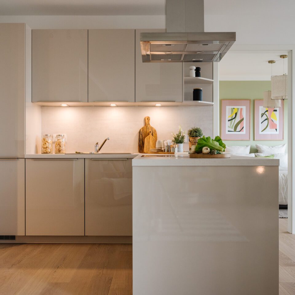Küche Musterwohnung