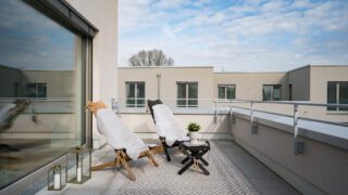 Balkon Musterhaus