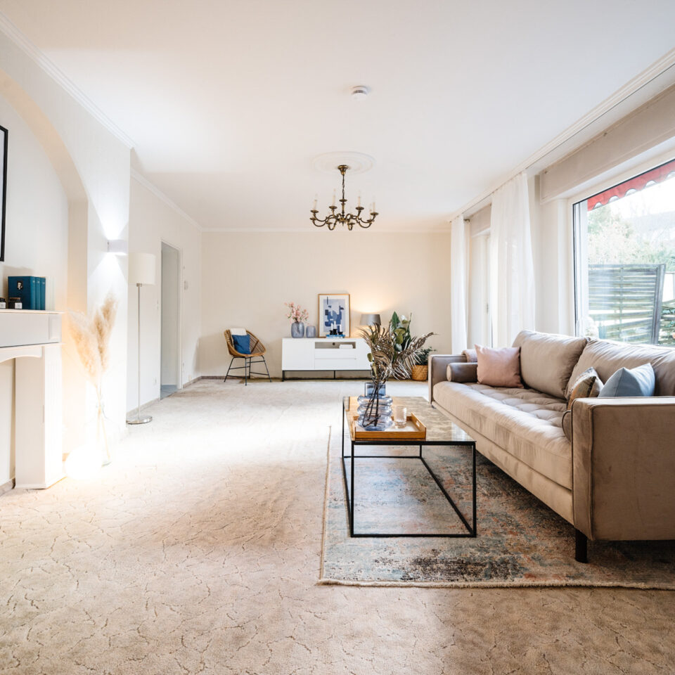 Home Staging geerbtes Reihenhaus
