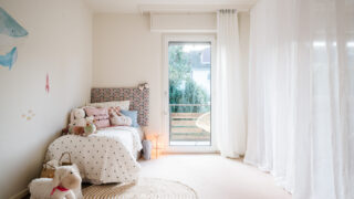 Babybereich im Schlafzimmer nach Home Staging