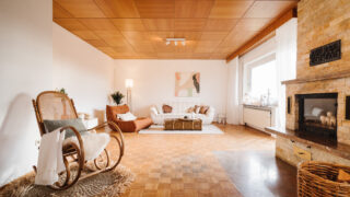 Wohnzimmer Haus geerbt nach Home Staging