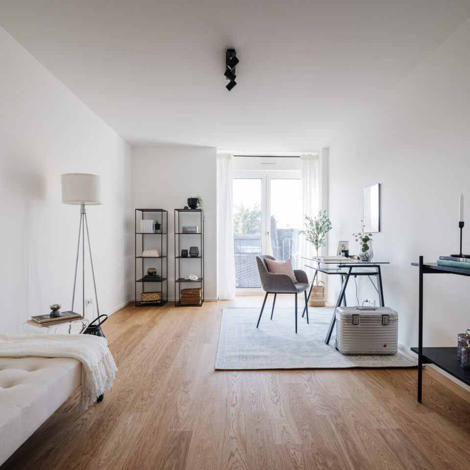 Arbeits- und Gästezimmer Musterwohnung