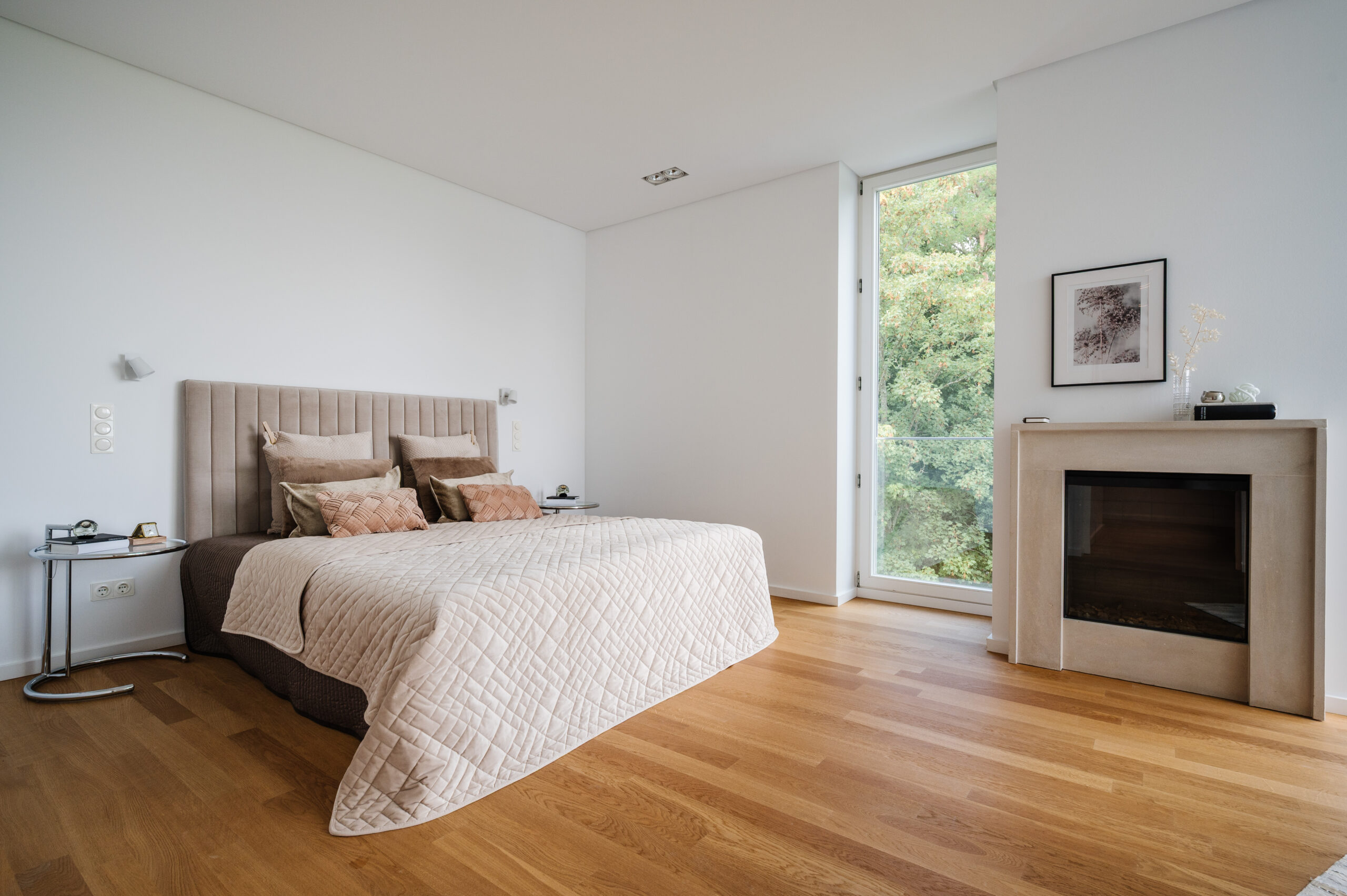 Schlafzimmer nachher Home Staging Kronberg