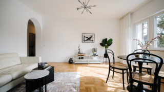 Wohnzimmer Home Staging chic