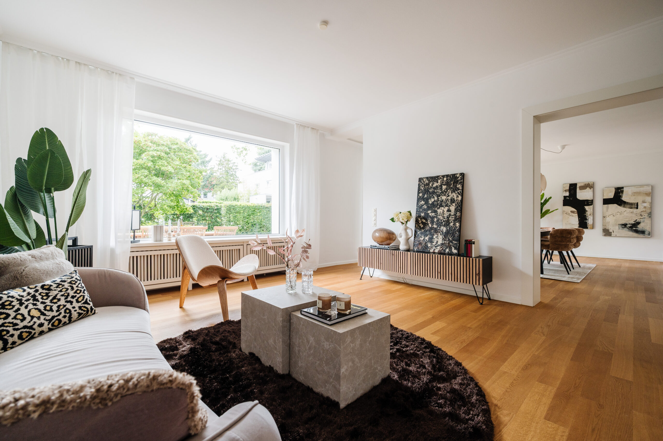 Wohnzimmer nachher Kronberg